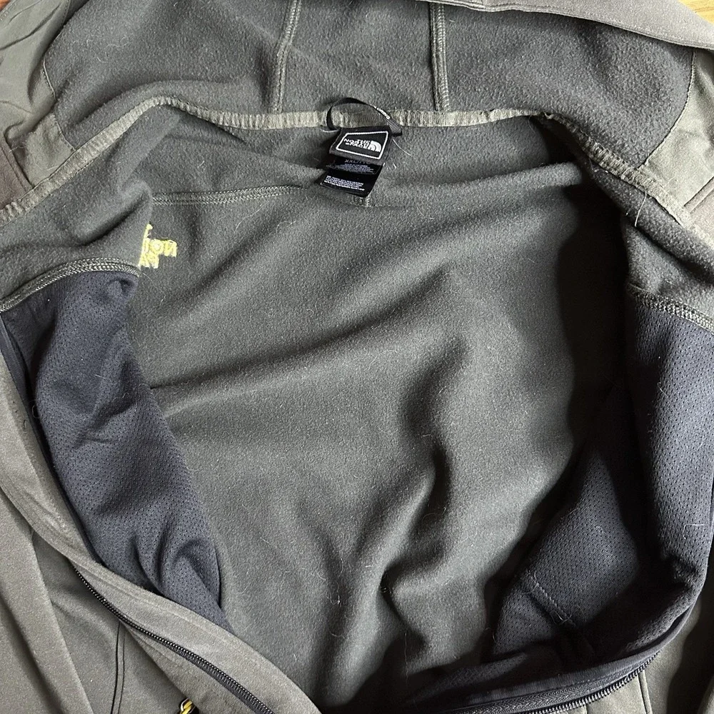 North Face Momentum Hoodie Mens XXL Gray Full Zip Scuba Outdoor Performance
